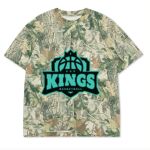 Custom Printed Camo Oversized Box S/S Tee 7.5 OZ Thumbnail