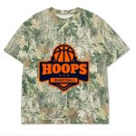 Custom Printed Camo Oversized Box S/S Tee 7.5 OZ Thumbnail