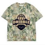 Custom Printed Camo Oversized Box S/S Tee 7.5 OZ Thumbnail