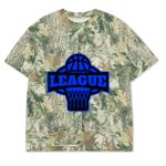 Custom Printed Camo Oversized Box S/S Tee 7.5 OZ Thumbnail