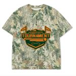 Custom Printed Camo Oversized Box S/S Tee 7.5 OZ Thumbnail