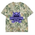 Custom Printed Camo Oversized Box S/S Tee 7.5 OZ Thumbnail