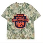 Custom Printed Camo Oversized Box S/S Tee 7.5 OZ Thumbnail
