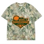 Custom Printed Camo Oversized Box S/S Tee 7.5 OZ Thumbnail