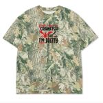 Custom Printed Camo Oversized Box S/S Tee 7.5 OZ Thumbnail