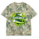 Custom Printed Camo Oversized Box S/S Tee 7.5 OZ Thumbnail