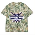 Custom Printed Camo Oversized Box S/S Tee 7.5 OZ Thumbnail
