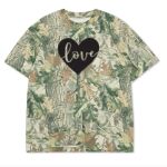 Custom Printed Camo Oversized Box S/S Tee 7.5 OZ Thumbnail