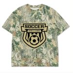 Custom Printed Camo Oversized Box S/S Tee 7.5 OZ Thumbnail