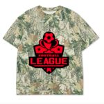 Custom Printed Camo Oversized Box S/S Tee 7.5 OZ Thumbnail
