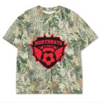 Custom Printed Camo Oversized Box S/S Tee 7.5 OZ Thumbnail