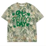 Custom Printed Camo Oversized Box S/S Tee 7.5 OZ Thumbnail