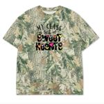 Custom Printed Camo Oversized Box S/S Tee 7.5 OZ Thumbnail