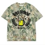 Custom Printed Camo Oversized Box S/S Tee 7.5 OZ Thumbnail