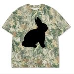 Custom Printed Camo Oversized Box S/S Tee 7.5 OZ Thumbnail