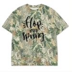 Custom Printed Camo Oversized Box S/S Tee 7.5 OZ Thumbnail