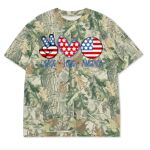 Custom Printed Camo Oversized Box S/S Tee 7.5 OZ Thumbnail