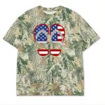 Custom Printed Camo Oversized Box S/S Tee 7.5 OZ Thumbnail