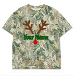 Custom Printed Camo Oversized Box S/S Tee 7.5 OZ Thumbnail