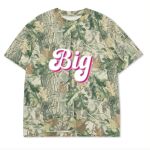 Custom Printed Camo Oversized Box S/S Tee 7.5 OZ Thumbnail