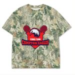Custom Printed Camo Oversized Box S/S Tee 7.5 OZ Thumbnail