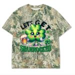 Custom Printed Camo Oversized Box S/S Tee 7.5 OZ Thumbnail