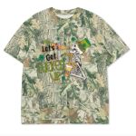 Custom Printed Camo Oversized Box S/S Tee 7.5 OZ Thumbnail