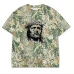 Custom Printed Camo Oversized Box S/S Tee 7.5 OZ Thumbnail