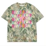 Custom Printed Camo Oversized Box S/S Tee 7.5 OZ Thumbnail