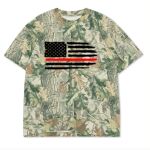Custom Printed Camo Oversized Box S/S Tee 7.5 OZ Thumbnail