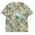 Custom Printed Camo Oversized Box S/S Tee 7.5 OZ Thumbnail