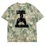 Custom Printed Camo Oversized Box S/S Tee 7.5 OZ Thumbnail