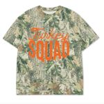 Custom Printed Camo Oversized Box S/S Tee 7.5 OZ Thumbnail