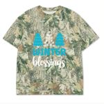 Custom Printed Camo Oversized Box S/S Tee 7.5 OZ Thumbnail