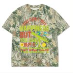 Custom Printed Camo Oversized Box S/S Tee 7.5 OZ Thumbnail