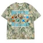 Custom Printed Camo Oversized Box S/S Tee 7.5 OZ Thumbnail