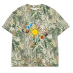 Custom Printed Camo Oversized Box S/S Tee 7.5 OZ Thumbnail