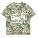 Custom Printed Camo Oversized Box S/S Tee 7.5 OZ Thumbnail