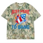 Custom Printed Camo Oversized Box S/S Tee 7.5 OZ Thumbnail