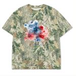 Custom Printed Camo Oversized Box S/S Tee 7.5 OZ Thumbnail