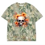 Custom Printed Camo Oversized Box S/S Tee 7.5 OZ Thumbnail