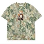 Custom Printed Camo Oversized Box S/S Tee 7.5 OZ Thumbnail