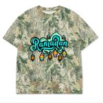 Custom Printed Camo Oversized Box S/S Tee 7.5 OZ Thumbnail