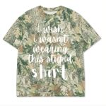 Custom Printed Camo Oversized Box S/S Tee 7.5 OZ Thumbnail
