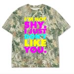 Custom Printed Camo Oversized Box S/S Tee 7.5 OZ Thumbnail