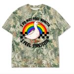 Custom Printed Camo Oversized Box S/S Tee 7.5 OZ Thumbnail