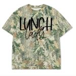 Custom Printed Camo Oversized Box S/S Tee 7.5 OZ Thumbnail