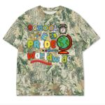 Custom Printed Camo Oversized Box S/S Tee 7.5 OZ Thumbnail