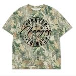 Custom Printed Camo Oversized Box S/S Tee 7.5 OZ Thumbnail