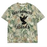 Custom Printed Camo Oversized Box S/S Tee 7.5 OZ Thumbnail